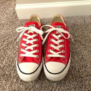 Red Converse Sneakers